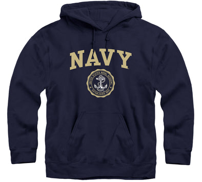 Navy Heritage Hooded Sweatshirt