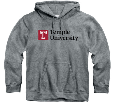 Temple University Heritage Hooded Sweatshirt II (Charcoal Grey)