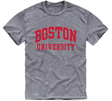 Boston University Classic T-Shirt (Charcoal Grey)
