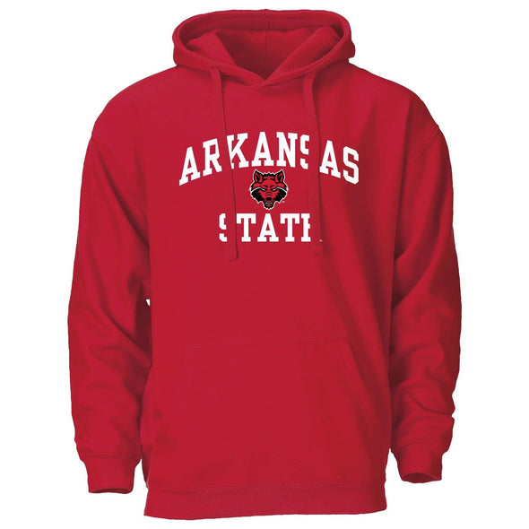 Arkansas State University Heritage Hooded Sweatshirt (Red)
