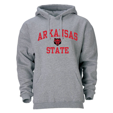 Arkansas State University Heritage Hooded Sweatshirt (Charcoal Grey)