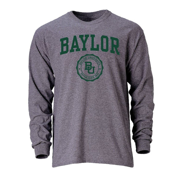 Baylor University Heritage Long Sleeve T-Shirt (Charcoal Grey)