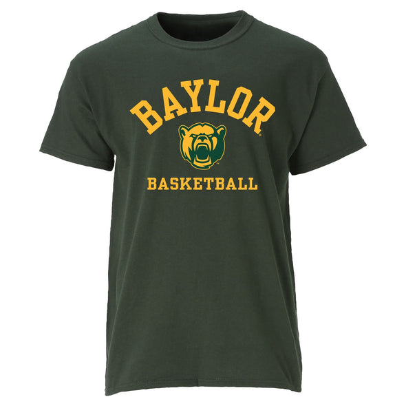 Baylor University Basketball T-Shirt (Hunter Green)