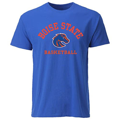 Boise State University Basketball T-Shirt (Royal Blue)
