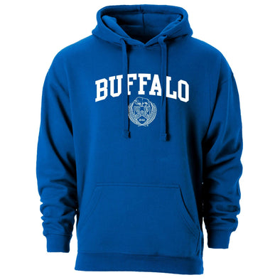 University of Buffalo Heritage Hooded Sweatshirt (Royal Blue)