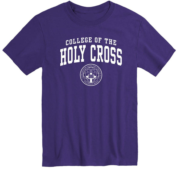 College of The Holy Cross Heritage T-Shirt (Purple)