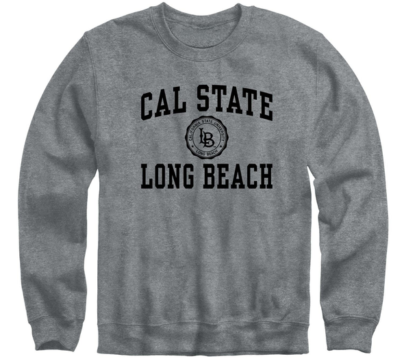 California State University, Long  Heritage Sweatshirt (Charcoal Grey)