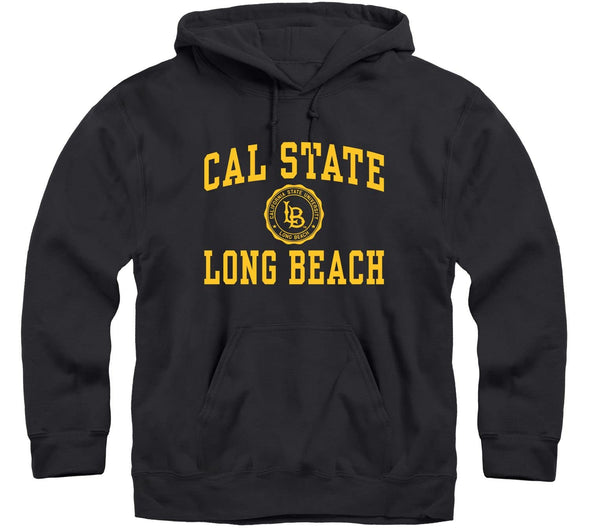 California State University, Long Beach Heritage Hooded Sweatshirt (Black)