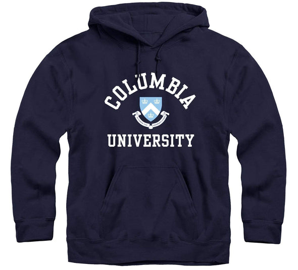 Columbia University Crest Hooded Sweatshirt (Navy)