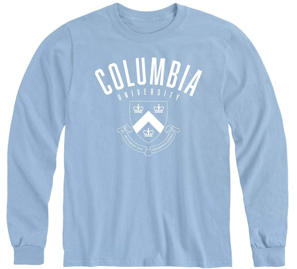 Columbia University Heritage Long Sleeve T-Shirt (Light Blue)
