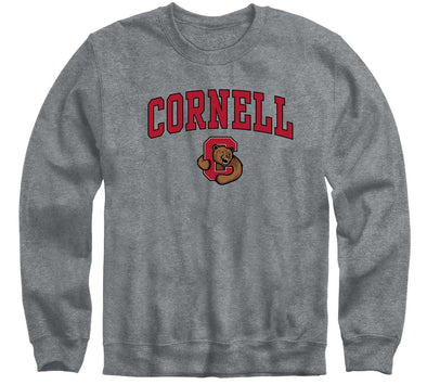 Cornell University Spirit Sweatshirt (Charcoal Grey)