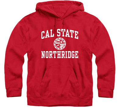 California State University, Northridge Heritage Hooded Sweatshirt (Red)