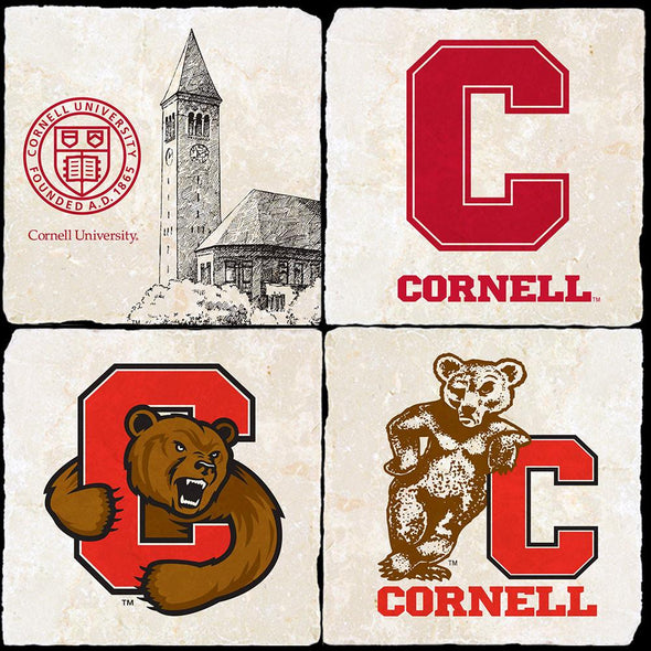 Cornell Logos 4 Coaster Set