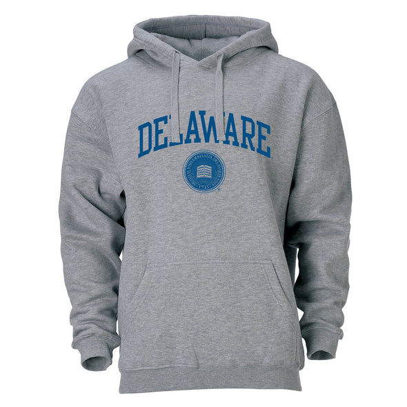 University of Delaware Heritage Hooded Sweatshirt (Charcoal Grey)