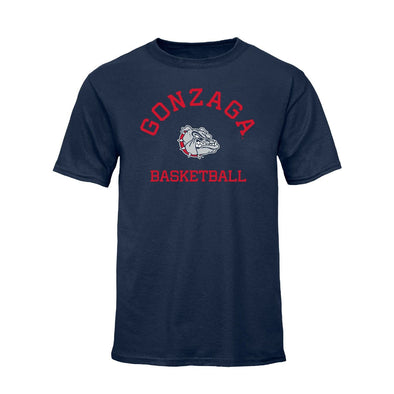 Gonzaga University Basketball T-Shirt (Navy)