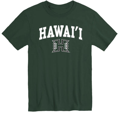 University of Hawaii Spirit T-Shirt (Hunter Green)