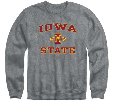 Iowa State University Spirit Sweatshirt (Charcoal Grey)