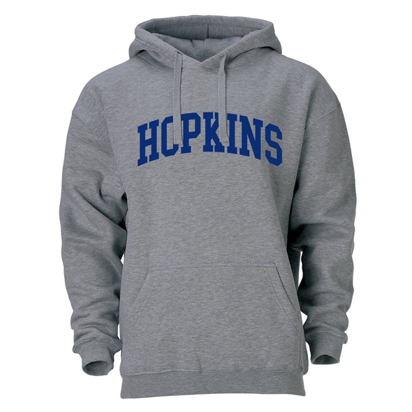 Johns Hopkins University Heritage Hooded Sweatshirt (Charcoal Grey)