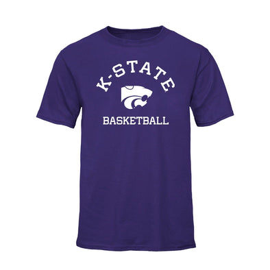 Kansas State University Basketball T-Shirt (Purple)