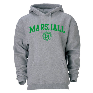 Marshall University Heritage Hooded Sweatshirt (Charcoal Grey)