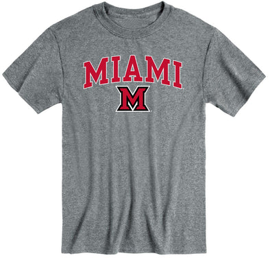 Miami University Spirit T-Shirt (Charcoal Grey)