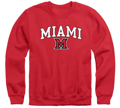 Miami University Spirit Sweatshirt (Red)