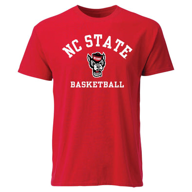 North Carolina State University Basketball T-Shirt (Red)