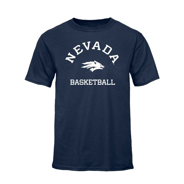 University of Nevada at Reno Basketball T-Shirt (Navy)