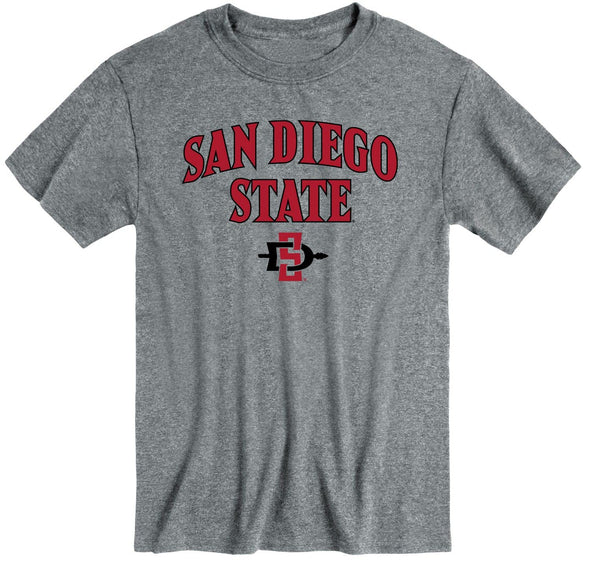 San Diego State University Spirit T-Shirt (Charcoal Grey)