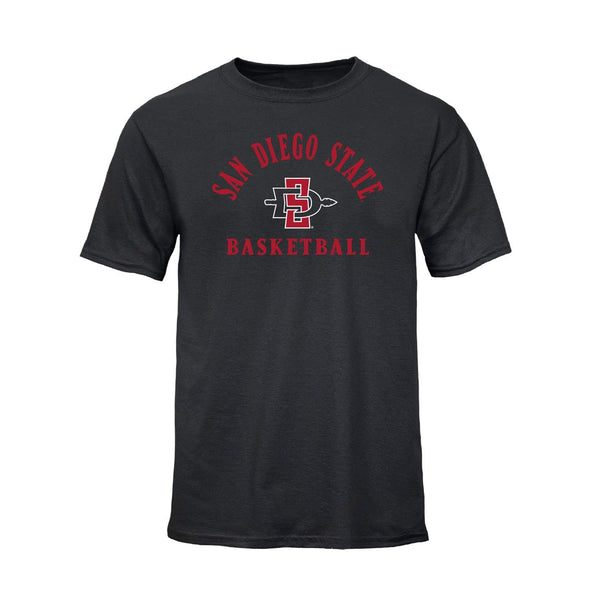 San Diego State University Basketball T-Shirt (Black)