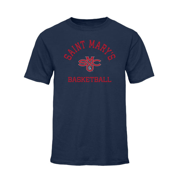 Saint Mary's College of California Basketball T-Shirt (Navy)