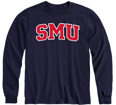 Southern Methodist University SMU Classic Long Sleeve T-Shirt (Navy)