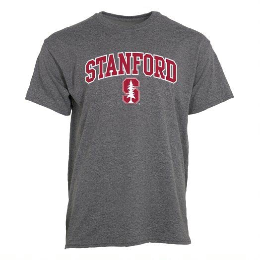 Stanford University Spirit T-Shirt (Charcoal Grey)