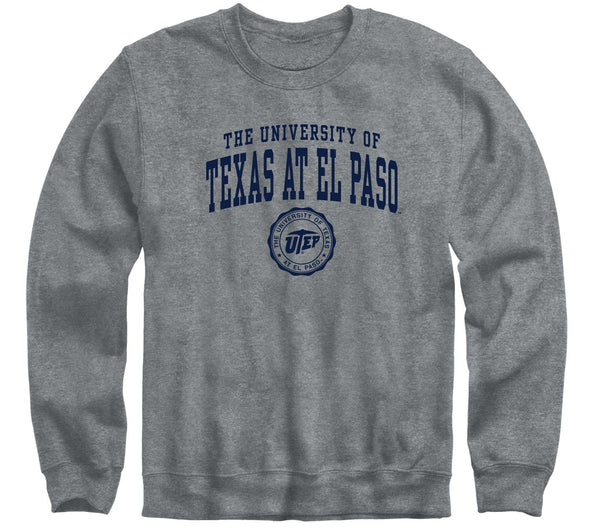 University of Texas, El Paso Heritage Sweatshirt (Charcoal Grey)