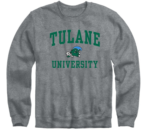 Tulane University Spirit Sweatshirt (Charcoal Grey)