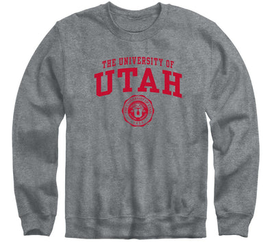 University of Utah Heritage Sweatshirt (Charcoal Grey)