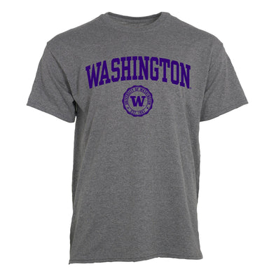 University of Washington Heritage T-Shirt (Charcoal Grey)