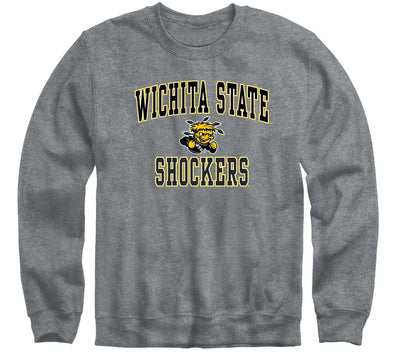 Wichita State University Spirit Sweatshirt (Charcoal Grey)