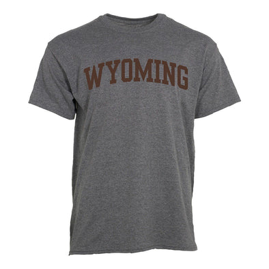 University of Wyoming Classic T-Shirt (Charcoal Grey)