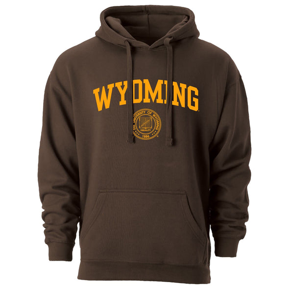 University of Wyoming Heritage Hooded Sweatshirt (Brown)