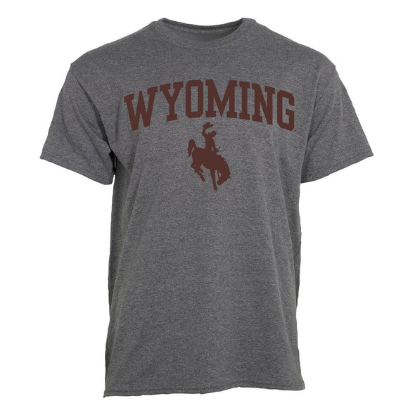 University of Wyoming Spirit T-Shirt (Charcoal Grey)