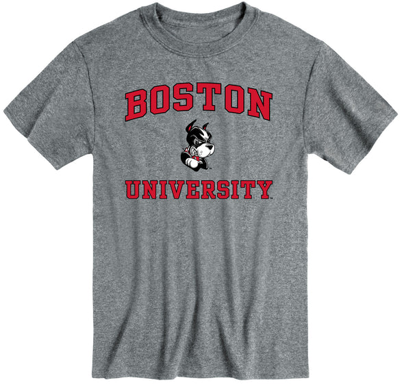 Boston University Spirit T-Shirt (Charcoal Grey)