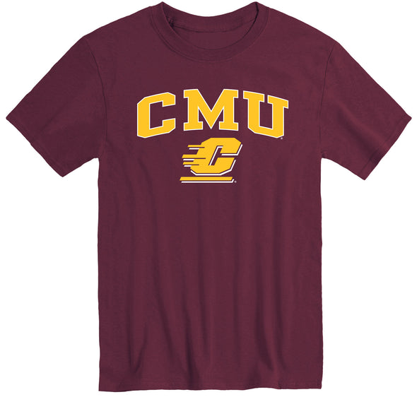 Central Michigan University Spirit T-Shirt (Maroon)