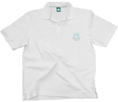 Columbia Crest Cotton Jersey Polo (White)