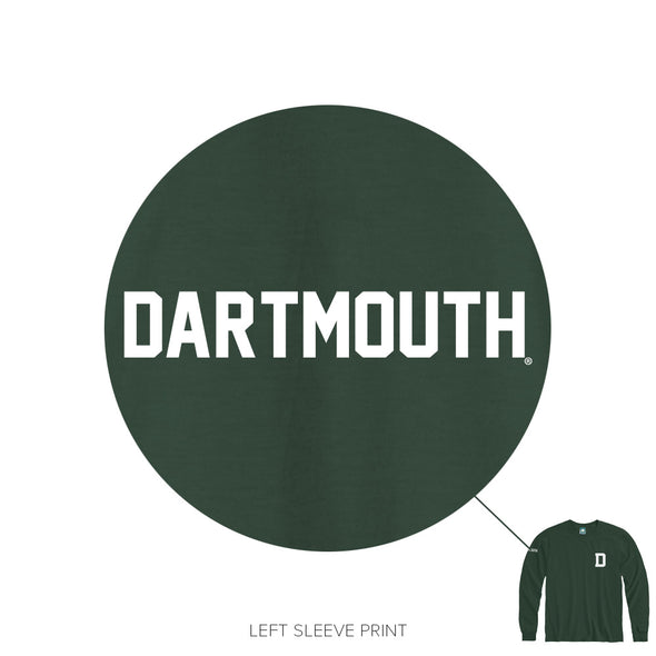 Dartmouth Mascot Long Sleeve T-Shirt (Hunter)