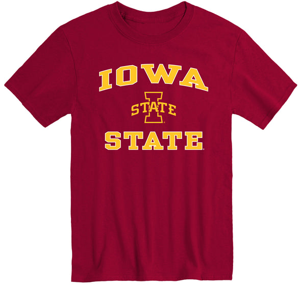 Iowa State University Spirit T-Shirt (Cardinal)