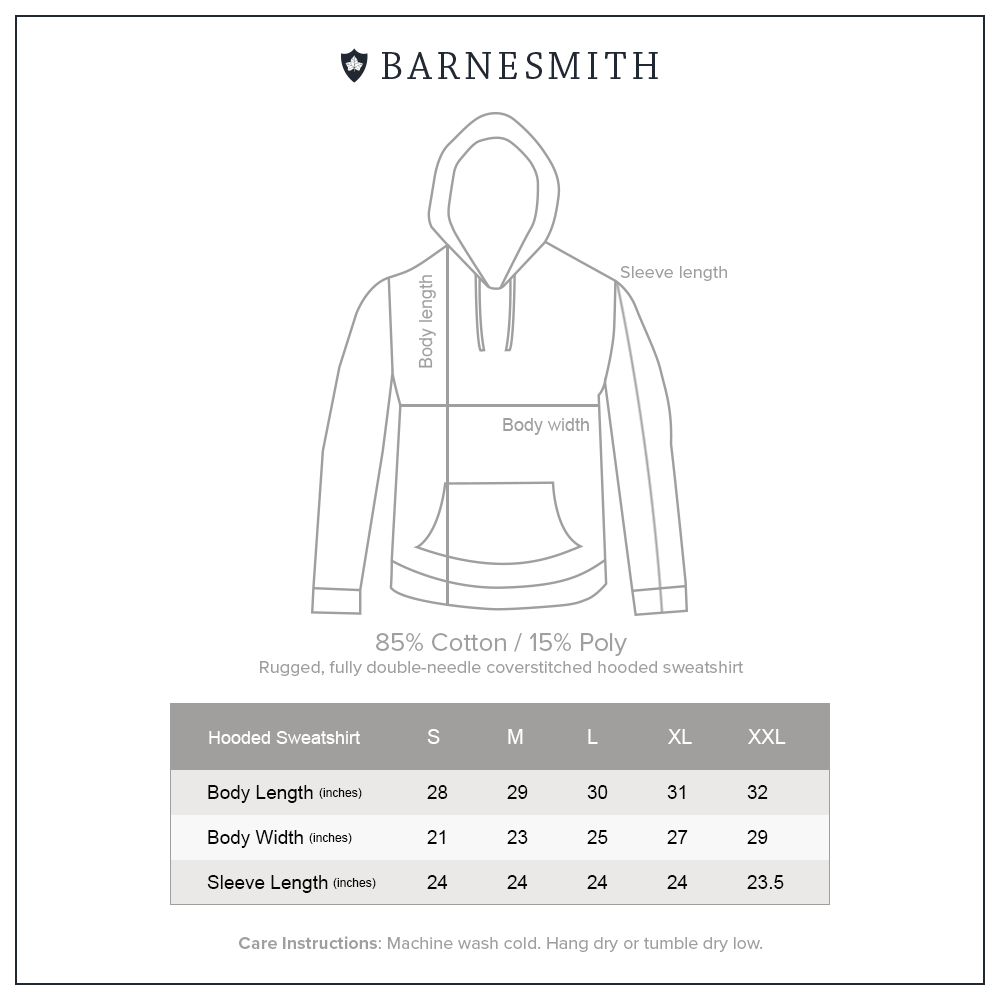 Yale Essential Hooded Sweatshirt (Heather Grey) – Barnesmith