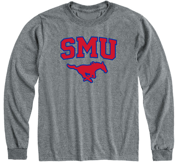 Southern Methodist University Heritage Long Sleeve T-Shirt