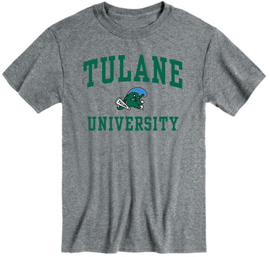 Tulane University Spirit T-Shirt (Charcoal Grey)