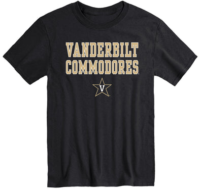 Vanderbilt University Spirit T-Shirt (Black)
